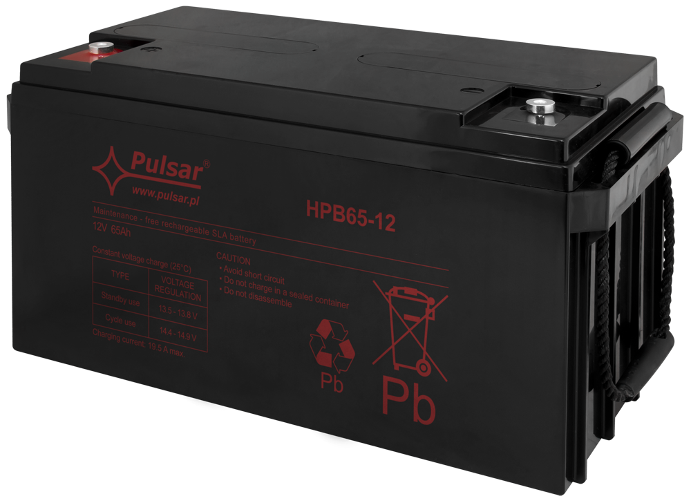 HPB65-12 - 65Ah/12V HPB battery