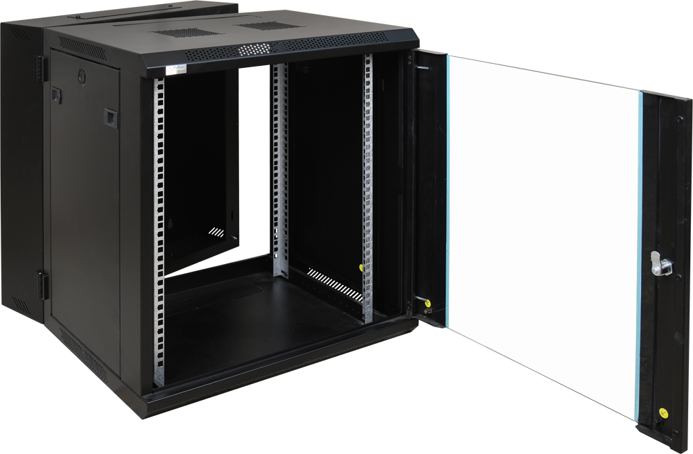12u Rack Cabinet Double Section Wall