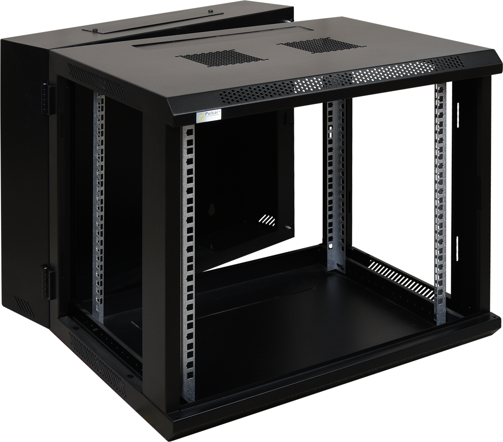 9u Rack Cabinet Double Section Wall
