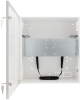 AWO531W - Contenitore metallico DVR/Monitore/RACK/vertical white