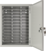 AWOS36-G - Deposit cabinet for 36 mobile phones with numbered compartments, grey