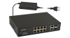 SF108-90W - Interruptor de 12-puertos SF108-90W para 8 cámaras IP