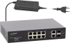 SFG108-90W - SFG108-90W 12-port PoE switch for 8 IP cameras